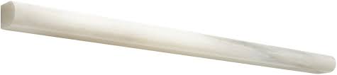 Calacatta Oliva Marble Molding 5/8" X 12" Pencil Liner